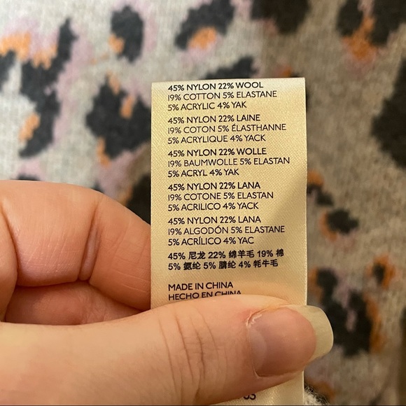 Anthropologie Emmy Cowl Neck Tunic Sweater Wool Blend - Picture 11 of 16